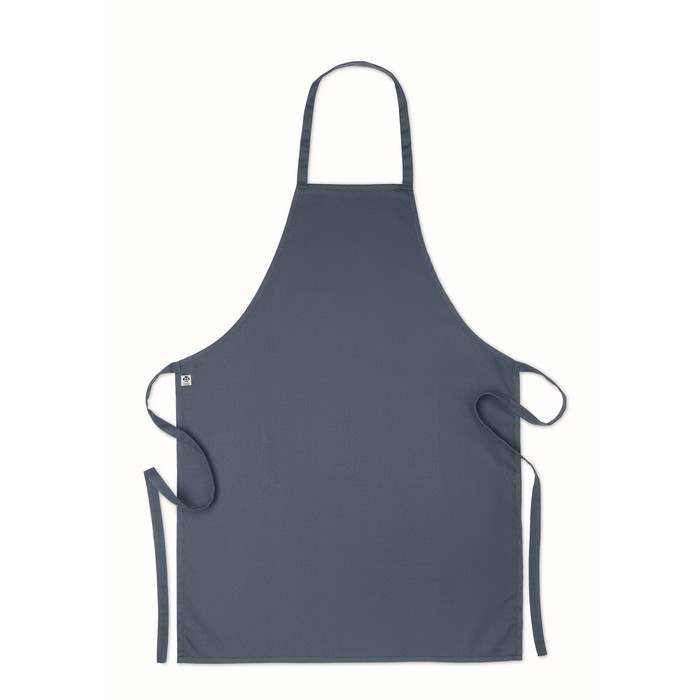 Reklámajándék | Raipur Colour Organikus pamut kötény, 200 g, kék