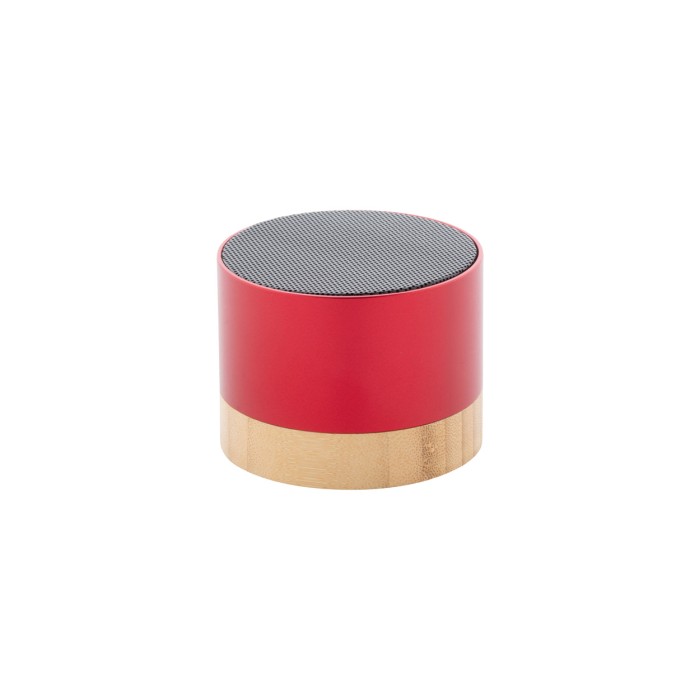 Reklámajándék | RalooBeat bluetooth hangszóró, piros