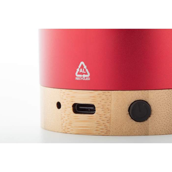 Reklámajándék | RalooBeat bluetooth hangszóró, piros