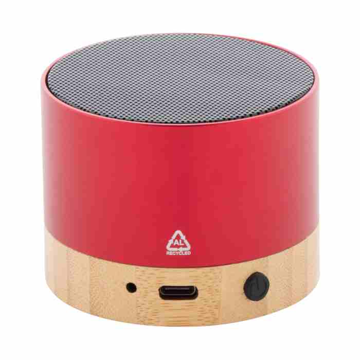 Reklámajándék | RalooBeat bluetooth hangszóró, piros