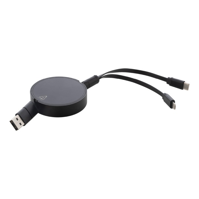 Reklámajándék | Ralospic USB töltőkábel, fekete