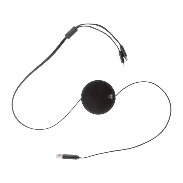 Reklámajándék | Ralospic USB töltőkábel, fekete