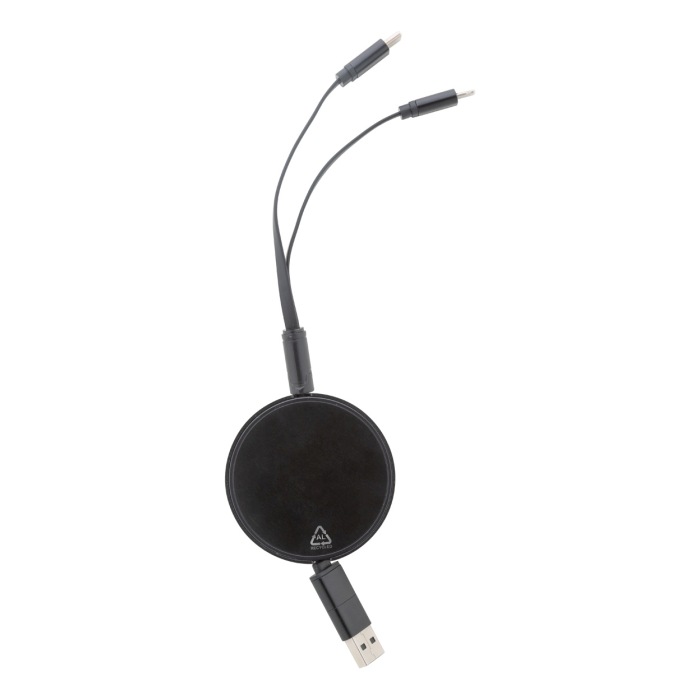 Reklámajándék | Ralospic USB töltőkábel, fekete
