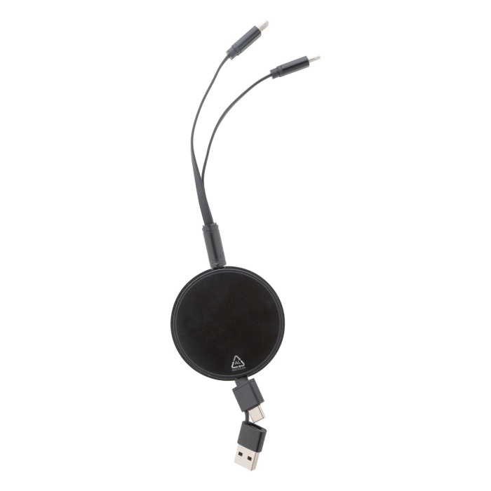 Reklámajándék | Ralospic USB töltőkábel, fekete