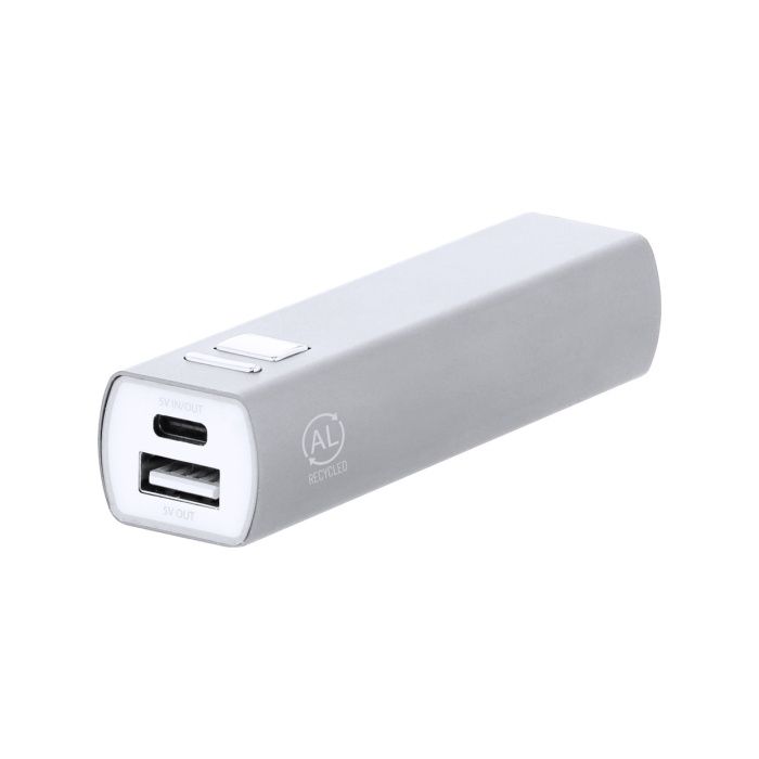 Reklámajándék | RaluBase power bank, ezüst