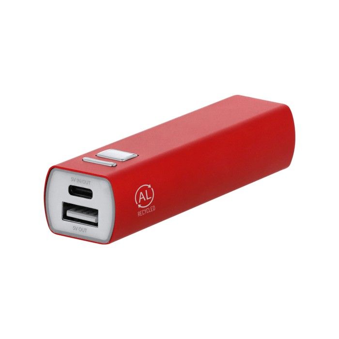Reklámajándék | RaluBase power bank, piros