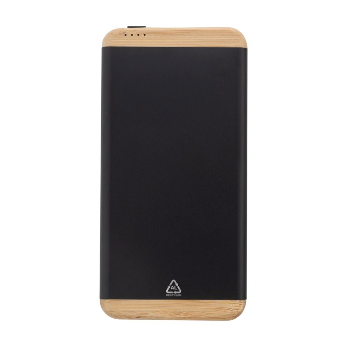 Reklámajándék | Ralubo Five power bank, fekete