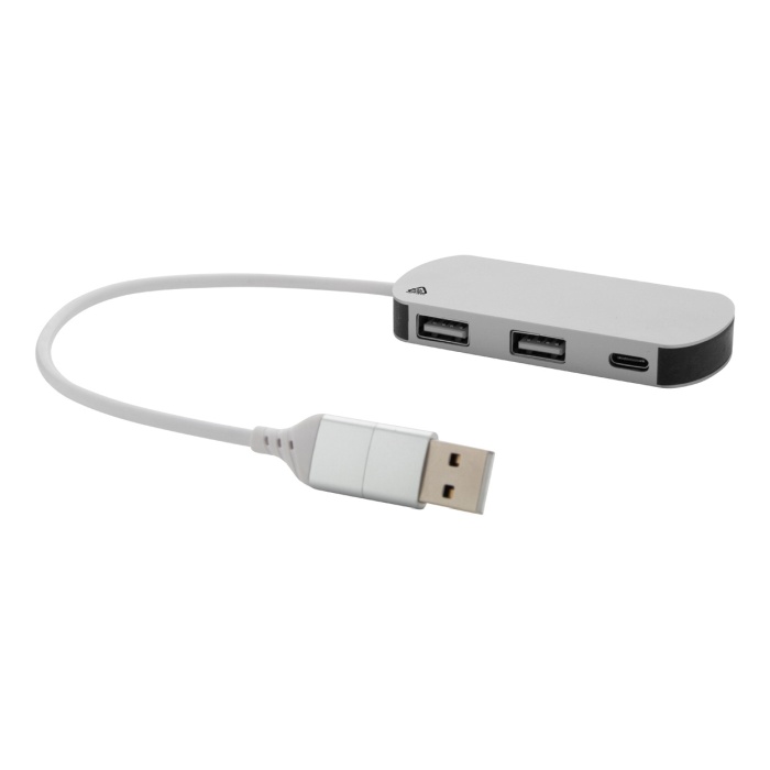 Reklámajándék | Raluhub USB hub, ezüst