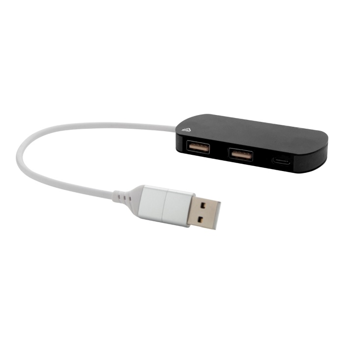 Reklámajándék | Raluhub USB hub, fekete