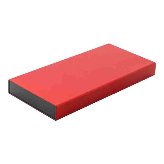 Reklámajándék | RaluTen power bank, piros
