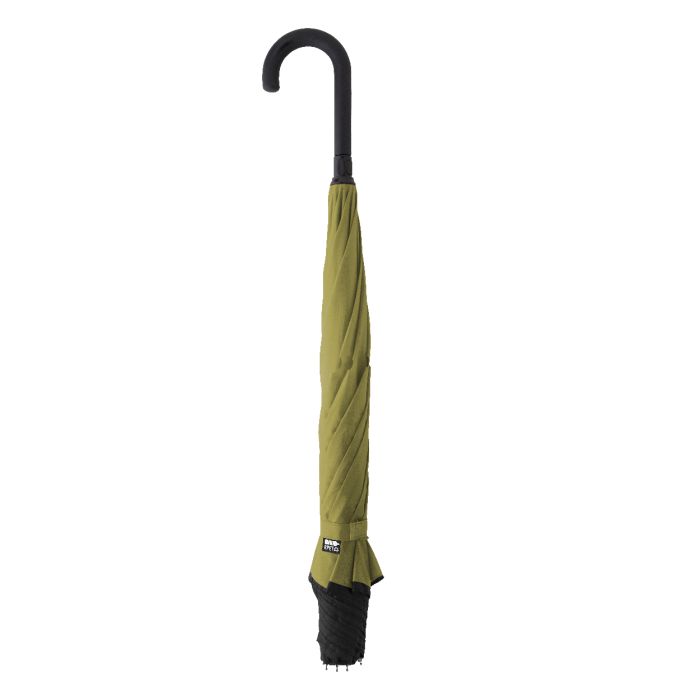 Raura RPET megfordítható esernyő, zöld | Reklámajándék, reklámtárgy, céges ajándék, egyedi reklámajándék Reklámajándék | Raura RPET megfordítható esernyő, zöld