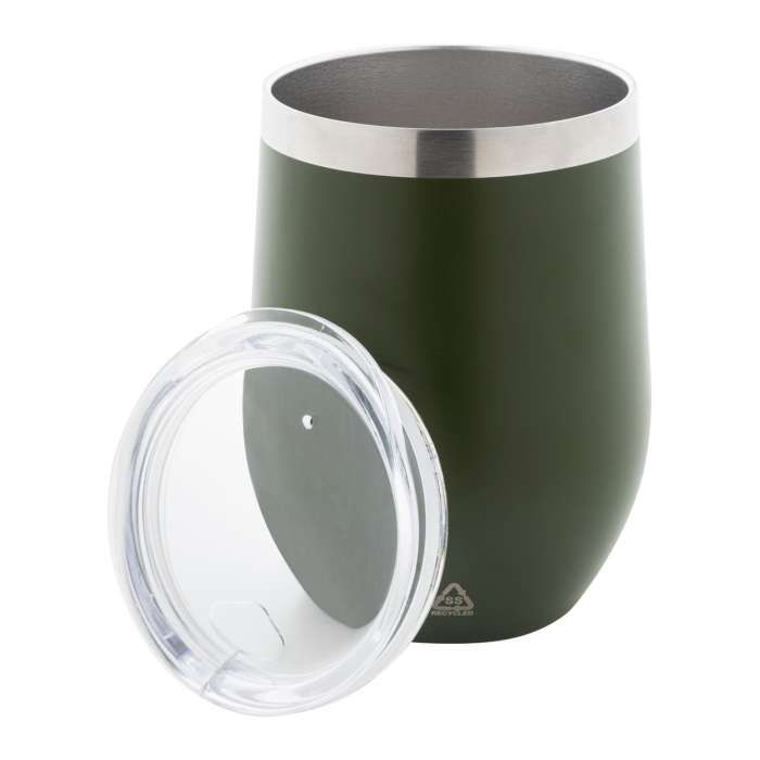 Reklámajándék | Rebby thermo pohár, zöld, 350 ml