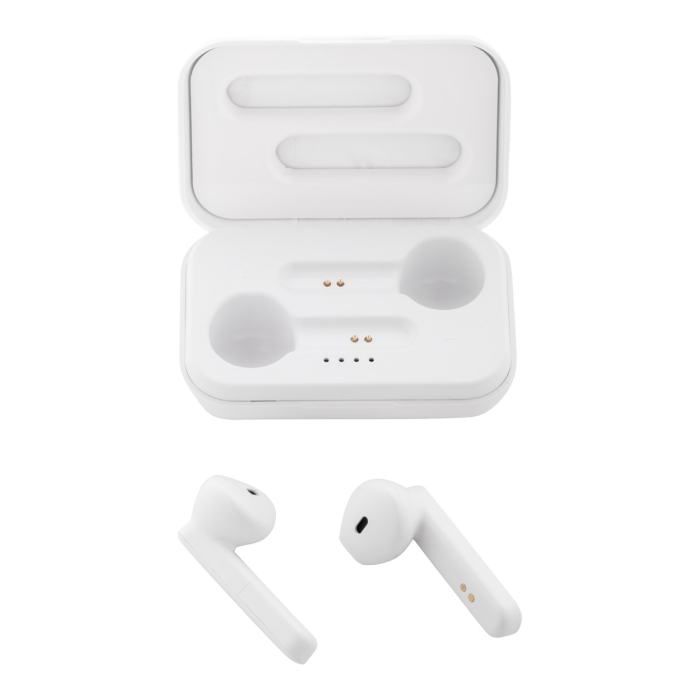 Reklámajándék | Rebeat RABS bluetooth fülhallgató, fehér