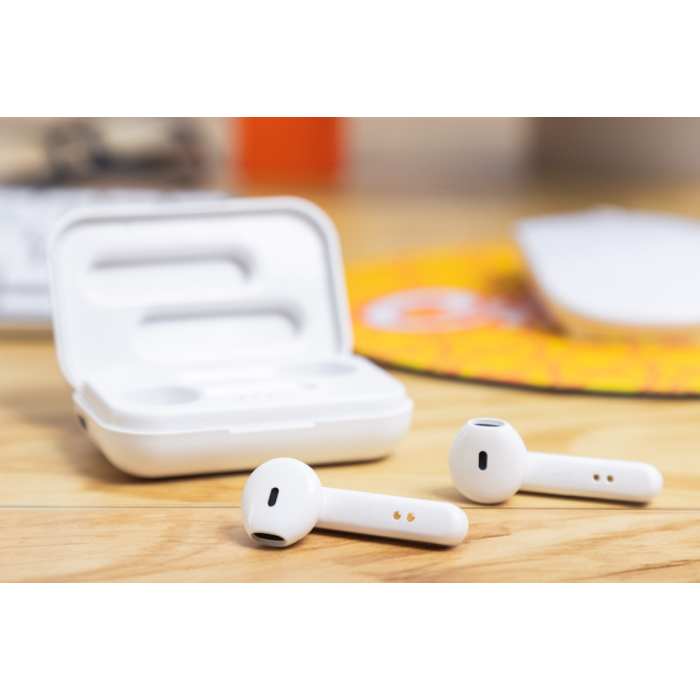Reklámajándék | Rebeat RABS bluetooth fülhallgató, fehér