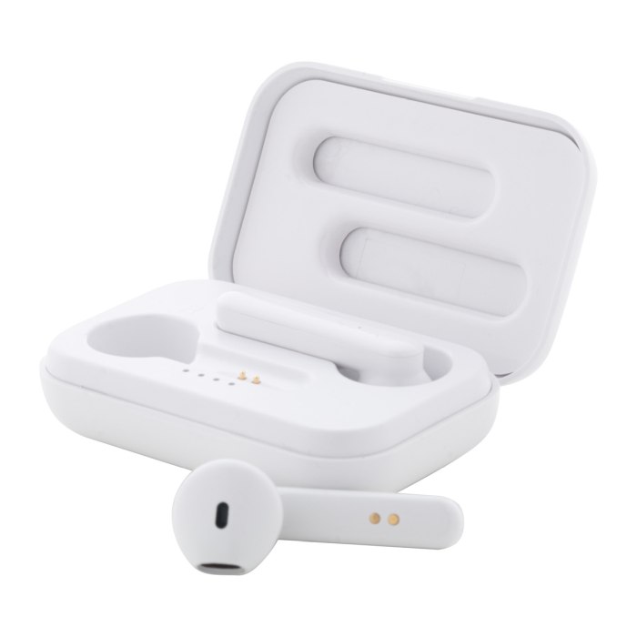 Reklámajándék | Rebeat RABS bluetooth fülhallgató, fehér