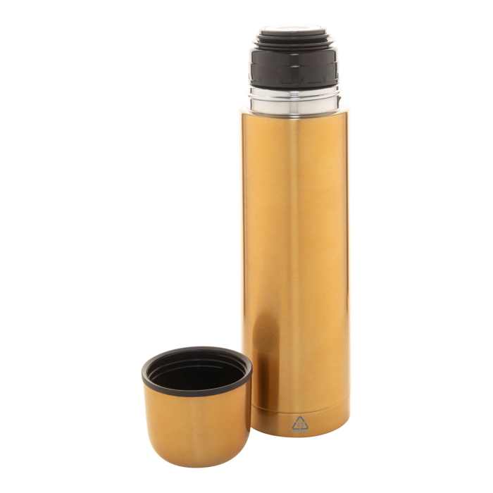 Reklámajándék | Rebusta termosz, arany, 500 ml