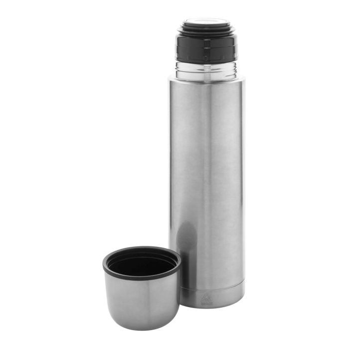 Reklámajándék | Rebusta termosz, ezüst, 500 ml