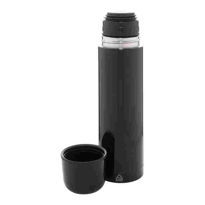 Reklámajándék | Rebusta termosz, fekete, 500 ml