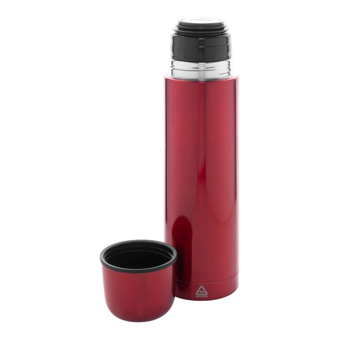 Reklámajándék | Rebusta termosz, piros, 500 ml
