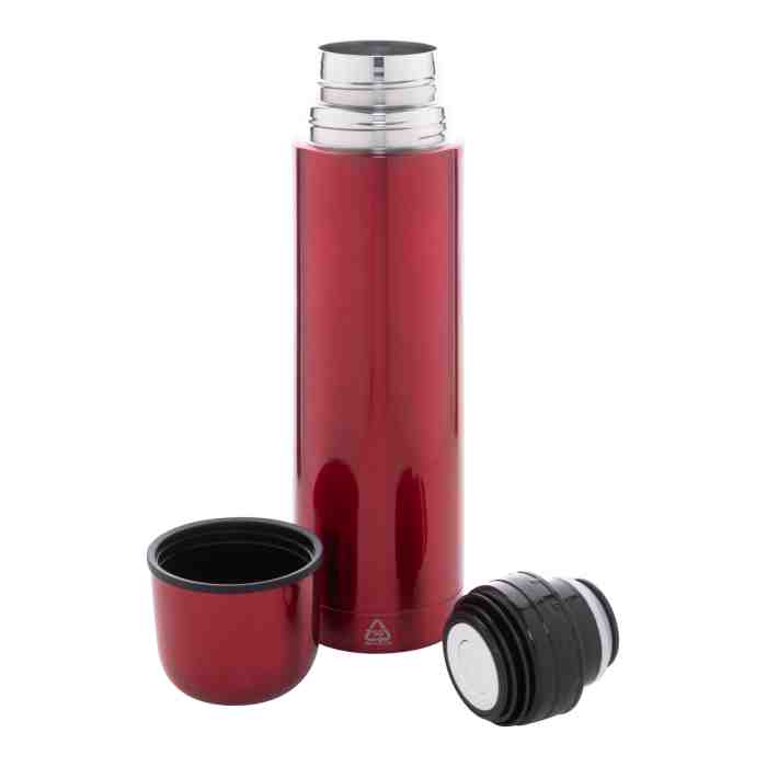Reklámajándék | Rebusta termosz, piros, 500 ml
