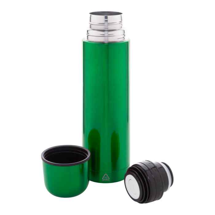 Reklámajándék | Rebusta termosz, zöld, 500 ml