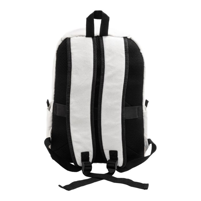 Reklámajándék | Recabak újrahasznosított vászon hátizsák, fehér