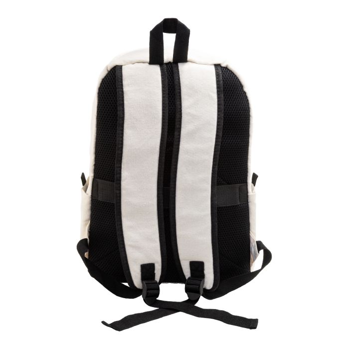 Recabak újrahasznosított vászon hátizsák, natúr | Reklámajándék, reklámtárgy, céges ajándék, egyedi reklámajándék Reklámajándék | Recabak újrahasznosított vászon hátizsák, natúr