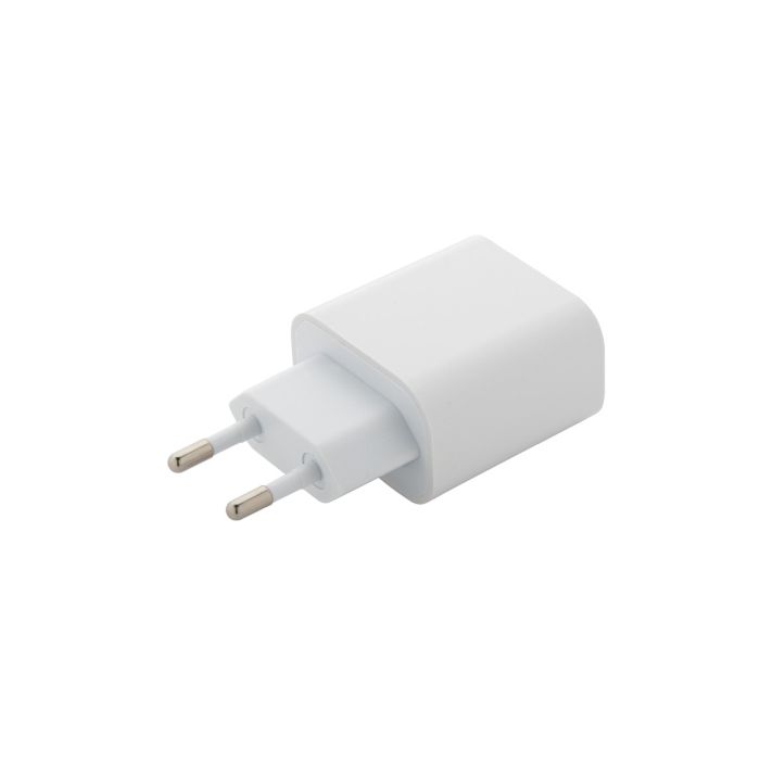 Recharge RABS USB fali töltő, fehér | Reklámajándék, reklámtárgy, céges ajándék, egyedi reklámajándék Reklámajándék | Recharge RABS USB fali töltő, fehér