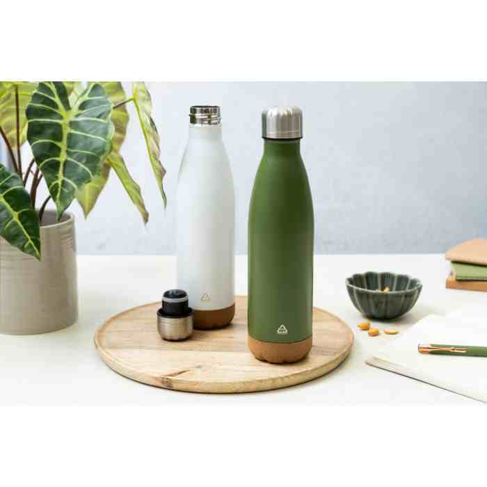 Reklámajándék | Recouver termosz, fehér, 500 ml