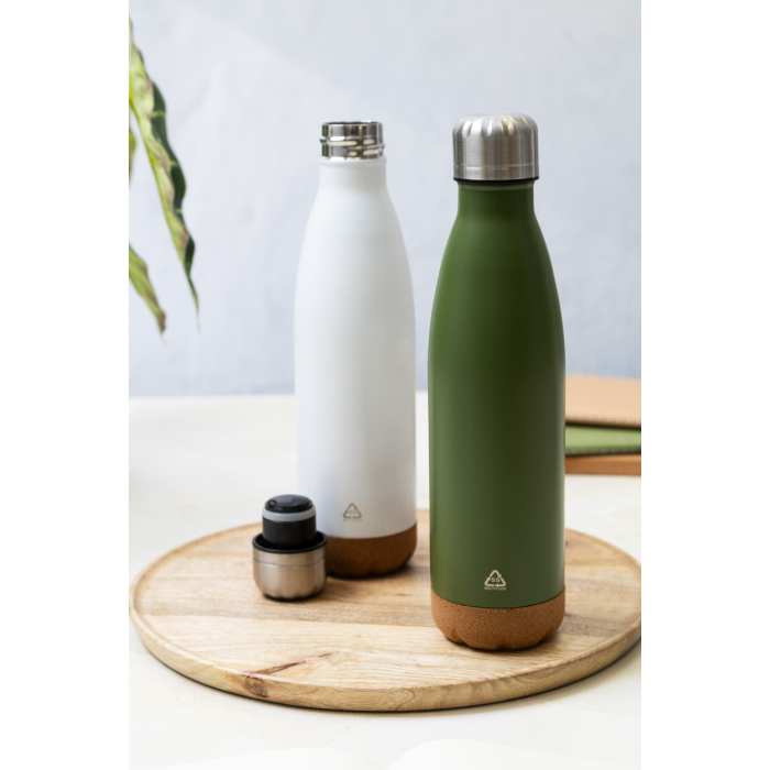Reklámajándék | Recouver termosz, fehér, 500 ml