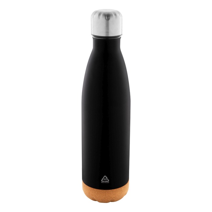 Reklámajándék | Recouver termosz, fekete, 500 ml