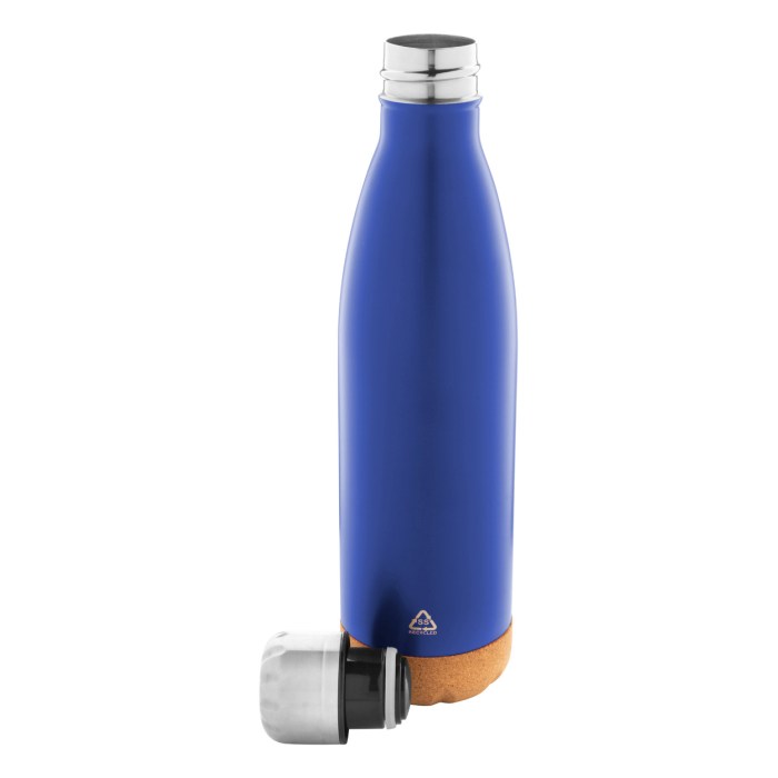 Reklámajándék | Recouver termosz, kék, 500 ml