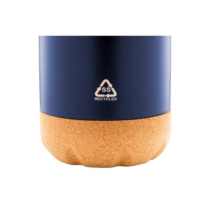 Reklámajándék | Recouver termosz, sötétkék, 500 ml
