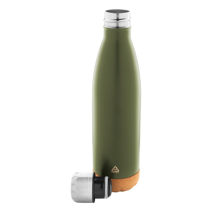 Reklámajándék | Recouver termosz, zöld, 500 ml