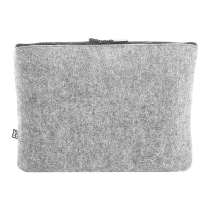 Reklámajándék | Refelt Comp RPET filc laptoptáska, szürke