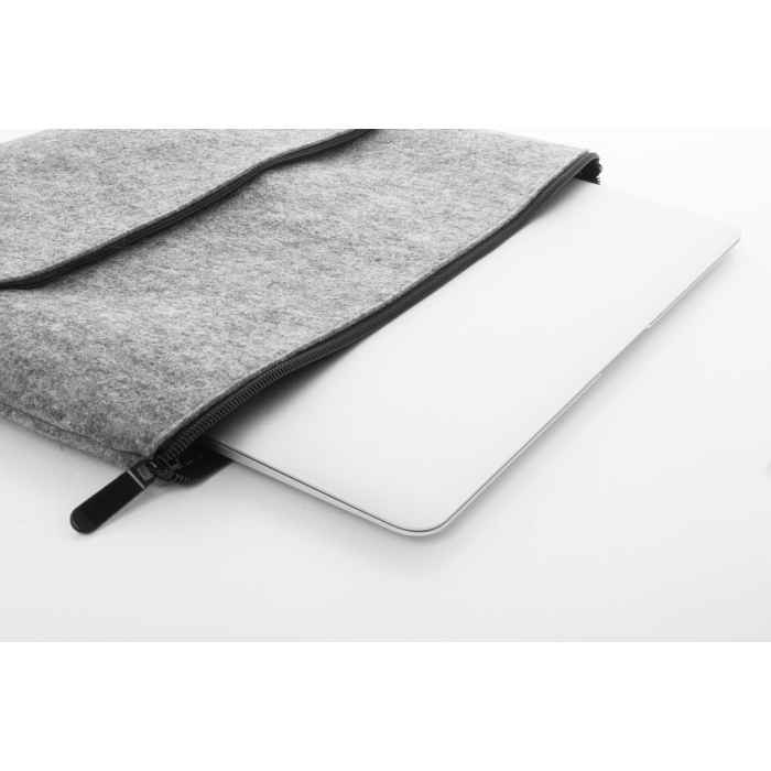 Reklámajándék | Refelt Comp RPET filc laptoptáska, szürke