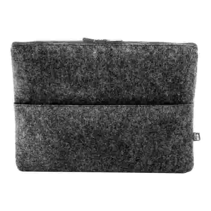 Reklámajándék | Refelt Comp RPET filc laptoptáska, szürke