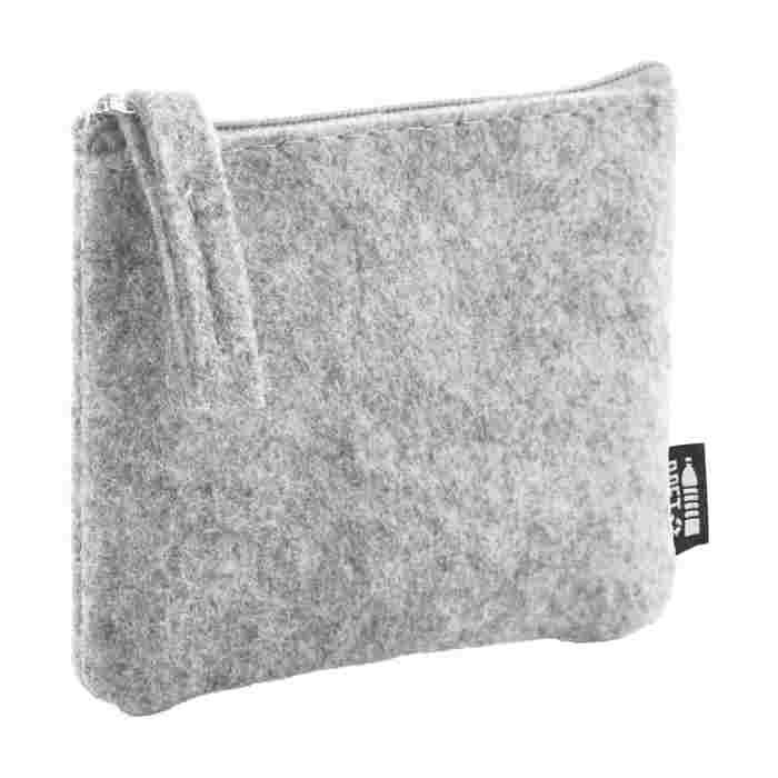 Reklámajándék | Refelt Money RPET filc pénztárca, szürke
