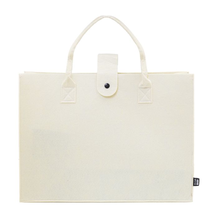 Reklámajándék | Refelt Shop Lux RPET bevásárlótáska, natúr