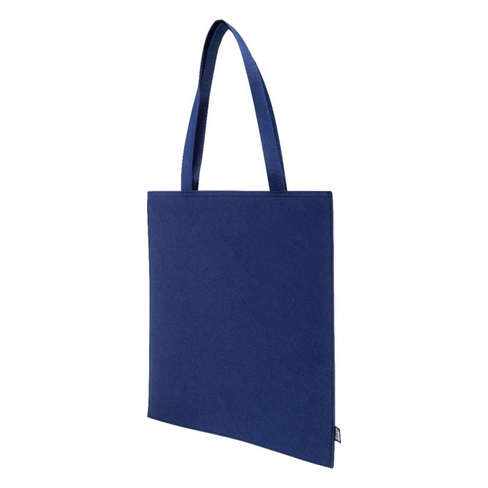 Reklámajándék | Refelt Shop RPET bevásárlótáska, sötét kék