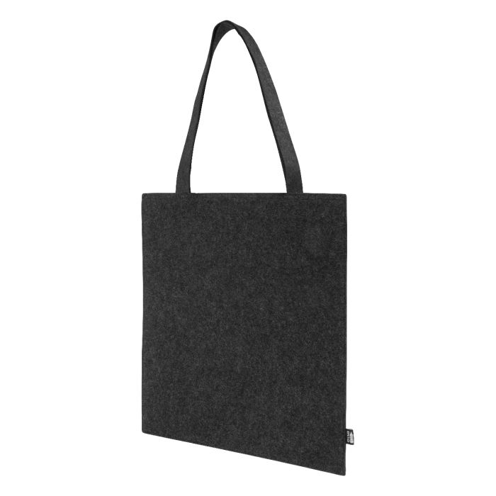 Reklámajándék | Refelt Shop RPET bevásárlótáska, sötétszürke