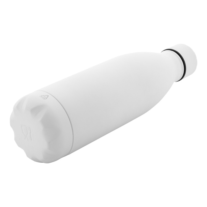 Reklámajándék | Refill Soft újrahasznosított rozsdamentes acél kulacs, fehér, 790 ml