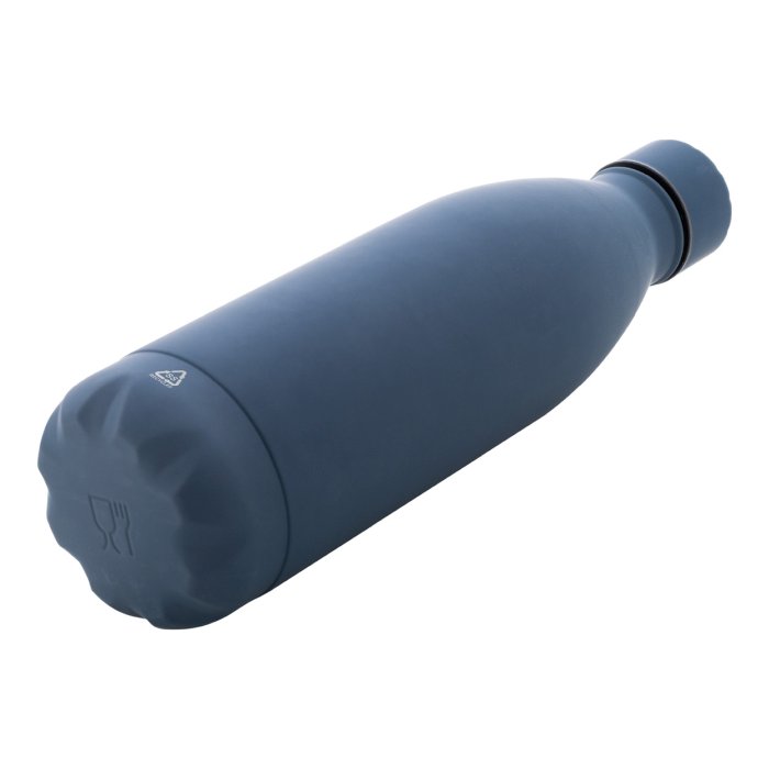 Reklámajándék | Refill Soft újrahasznosított rozsdamentes acél kulacs, sötétkék, 790 ml