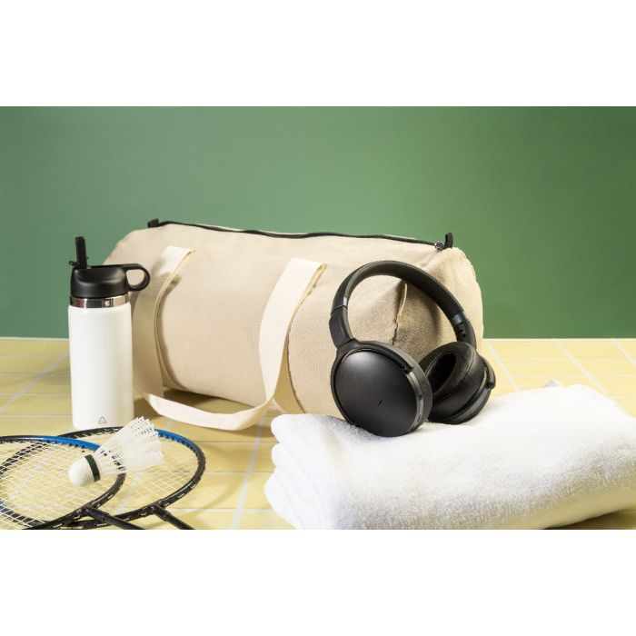 Reklámajándék | Rekan Duff újrahasznosított vászon sporttáska, natúr