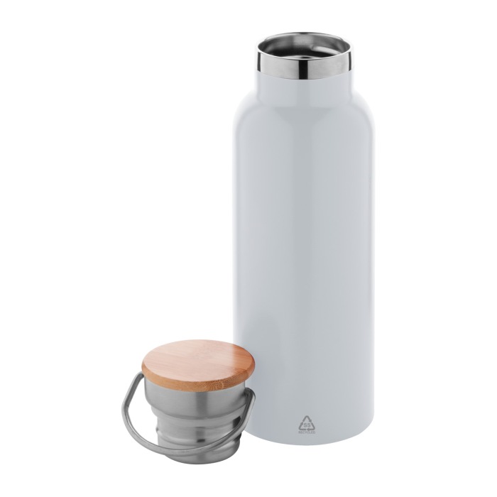 Reklámajándék | Renaslu termosz, fehér, 500 ml