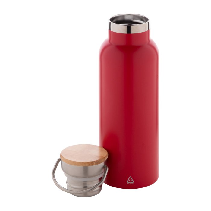 Reklámajándék | Renaslu termosz, piros, 500 ml