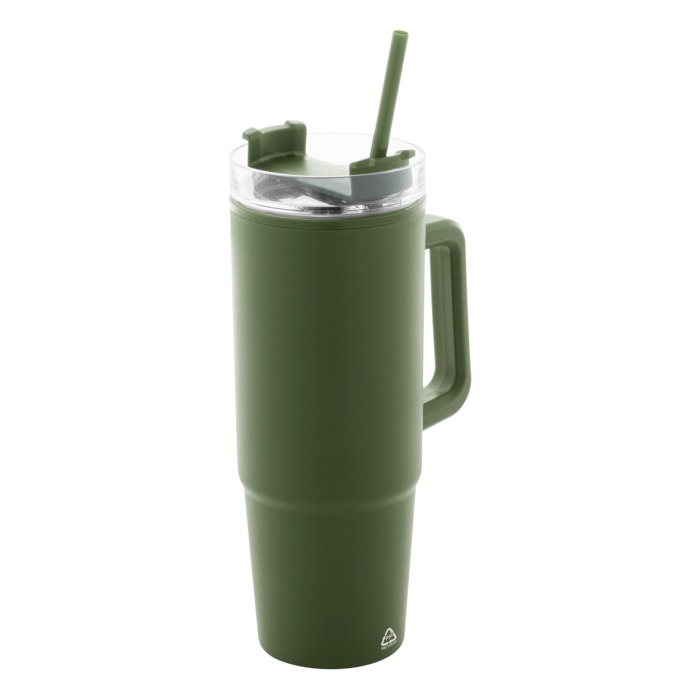 Reklámajándék | Renley thermo bögre, zöld, 900 ml