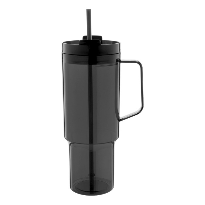 Reklámajándék | Repetus utazó bögre, fekete, 1200 ml