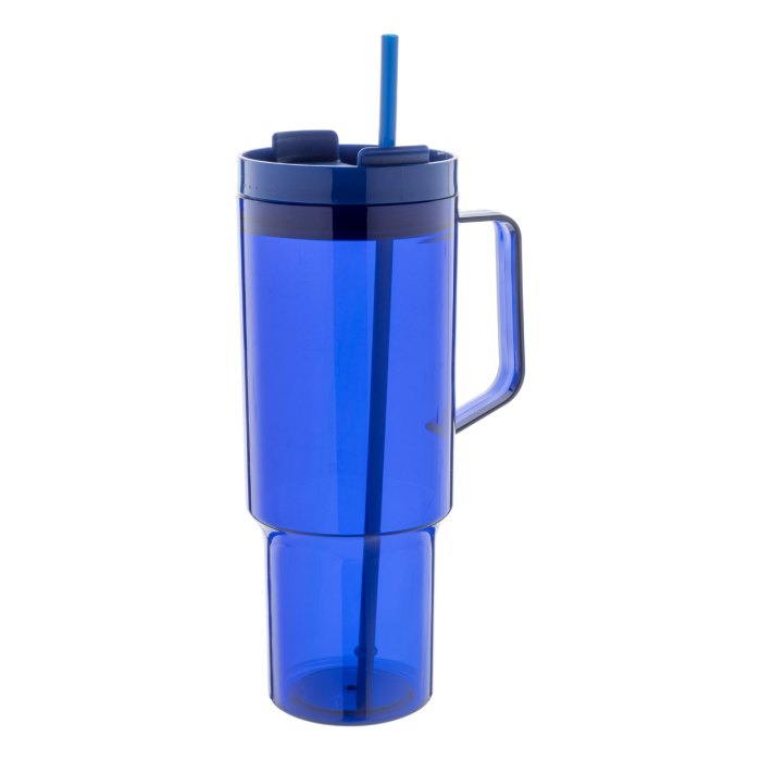 Reklámajándék | Repetus utazó bögre, kék, 1200 ml