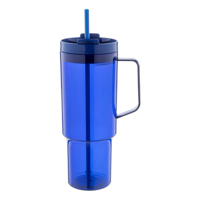 Reklámajándék | Repetus utazó bögre, kék, 1200 ml